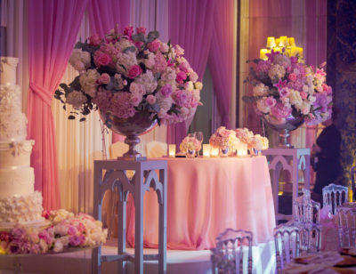 Sweetheart Table Setting at The Dorchester