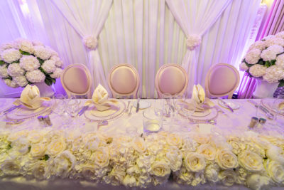 Wedding Top Table at The Dorchester
